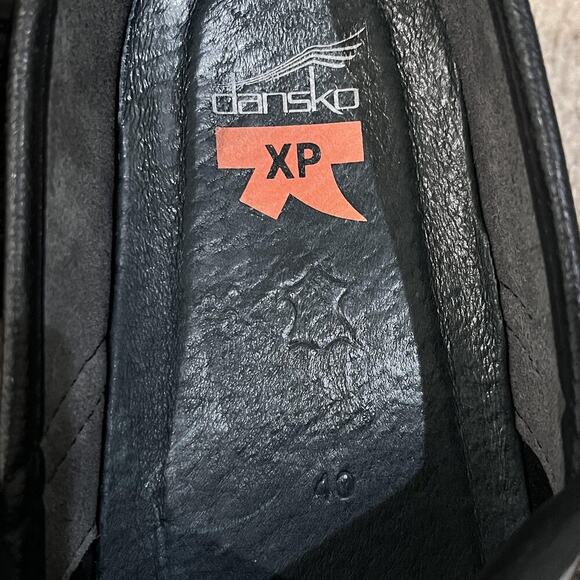 Dansko XP Shoes Womens Size 40 Pattern Leather Slip Resistant Nursing Clogs - Picture 8 of 10